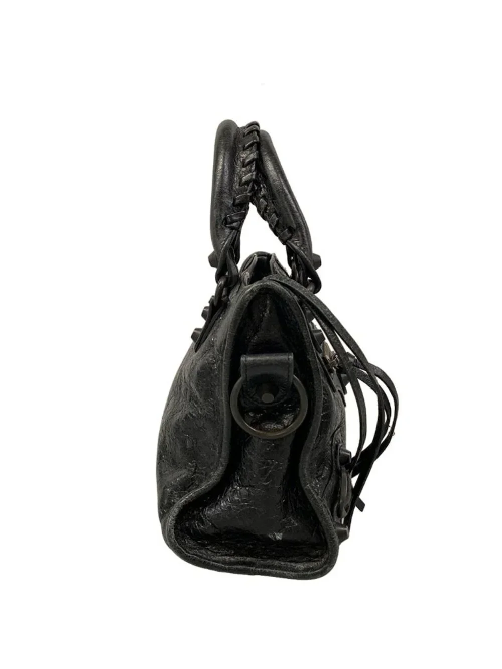 Balenciaga Handbag Le City Mini Black Leather